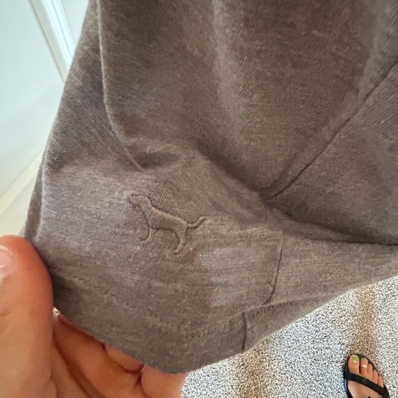 Pink Victorias Secret grey with aztec pink pocket Tshirt - Picture 3 of 3